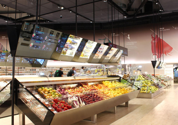 Imoon, il supermarket del futuro (ANSA)