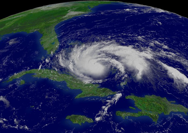 L'uragano Rita del 2005, uno dei più violenti avvenuti nell'oceano Atlantico (fonte: NOAA) © Ansa