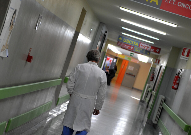 L'interno di un ospedale in una foto d'archivio (ANSA)