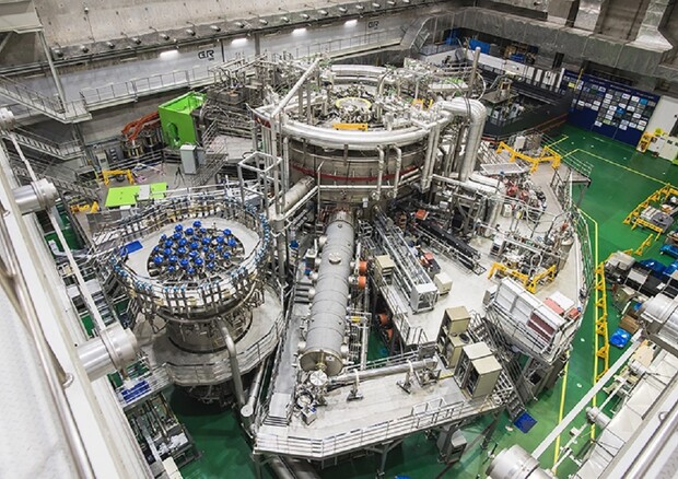 Il reattore sperimentale coreano Kstar per la fusione nucleare (fonte: Korea Institute of Fusion Energy) © Ansa