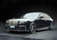 706 Cv e 'scarpe grosse' per la Rolls-Royce Black Badge Ghost (ANSA)