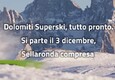 Dolomiti Superski: tutto pronto,si parte il 3 dicembre © ANSA