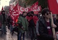 Manovra e caro-vita, ieri a Roma la protesta dei sindacati di base (ANSA)