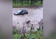 Maltempo in Sardegna, auto bloccata mentre tentava di attraversare un torrente (ANSA)