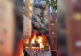Incendio in centro a Pescara, danni a una banca: nessun ferito © ANSA