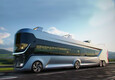 Symone, innovativo bus bisarca per trasporto auto e persone (ANSA)
