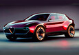Alfa Romeo Alfetta, affascinante 5 porte sportiva del 2028 (ANSA)