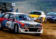 Lancia Delta Integrale nel rallycross con Loeb (ANSA)