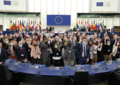 Gli 800 cittadini della Conferenza sul Futuro dell'Europa a Bruxelles il 2 dicembre (ANSA)