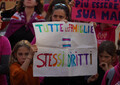 Tredici Paesi Ue già registrano figli di coppie dello stesso sesso (ANSA)