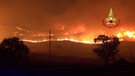 Emergenza incendi, oltre 300 interventi dei pompieri in poche ore (ANSA)