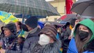 Ucraina, la comunita' di Foligno in piazza per la pace (ANSA)