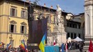 Ucraina, 20mila persone a Firenze per dire no alla guerra(ANSA)