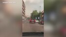 Cremona, auto colpite da un tetto e da un albero(ANSA)