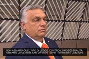 LGBTQI, Orban: 'Nostra legge non è discriminatoria, è sui diritti di genitori e figli'