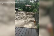 Alto Adige, ondata di maltempo con alluvioni all'altopiano dello Sciliar