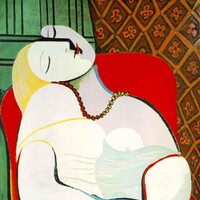 'Il sogno' di Pablo Picasso / PHOTO ARCHIVIO ANSA