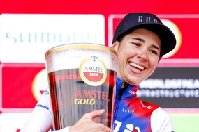 Marta Cavalli vince l'Amstel Gold Race (ANSA)