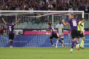 Fiorentina-Spal (ANSA)