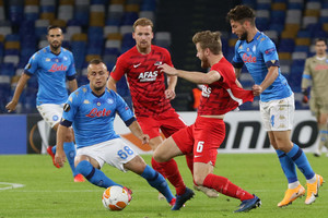 SSC Napoli vs Az Alkmaar (ANSA)