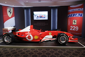 Asta record per Ferrari F1 2003 di Schumacher, pagata 13,1 mln (ANSA)