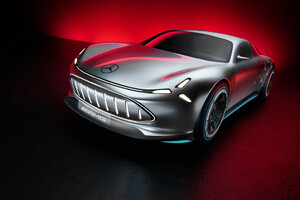 Vision AMG anticipa futuro elettrico del brand di Mercedes (ANSA)
