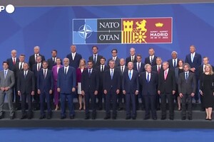Vertice Nato Madrid, l'arrivo dei leader (ANSA)