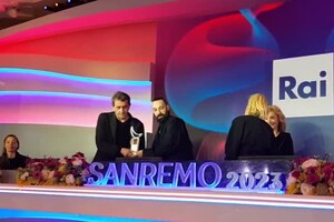 Sanremo, i Coma Cose ricevono il Premio Lunezia (ANSA)