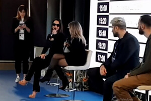Sanremo: Paola spiega chi e' Chiara, Chiara racconta Paola (ANSA)