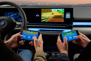 Assieme a i5 Bmw lancia l'app AirConsole per gaming in auto (ANSA)
