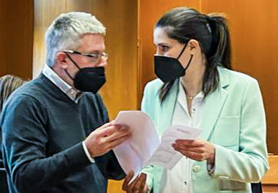 Chiara Appendino durante il processo (archivio) (ANSA)