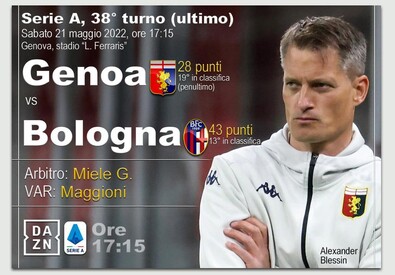 Serie A, Genoa-Bologna (ANSA)