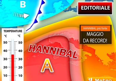 Hannibal, anticiclone africano (ANSA)