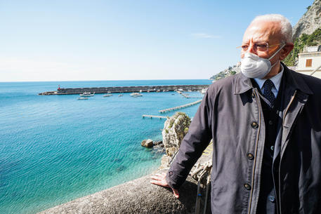 Vincenzo de Luca a Capri © ANSA