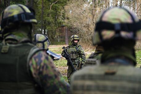Addestramento di forze di difesa finlandesi © AFP