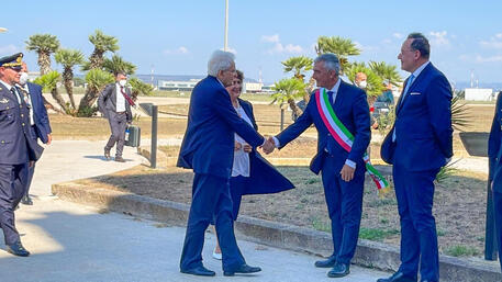 Presidente Mattarella ad Alghero per le vacanze © ANSA