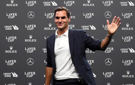 Tennis Laver Cup Roger Federer press conference © EPA