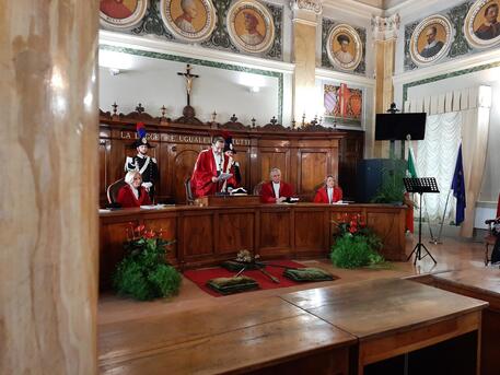 L'inaugurazione dell'anno giudiziario a Perugia © Ansa