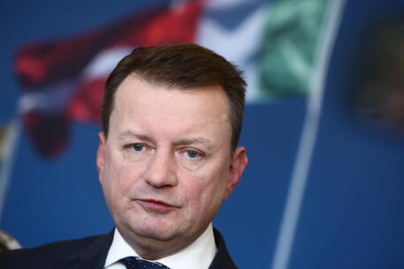 Il ministro della Difesa polacco Mariusz Blaszczak © EPA