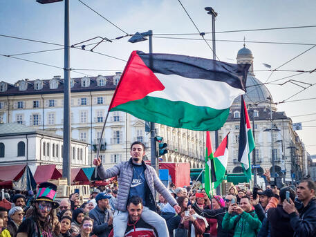 Palestina: corteo a Torino, 'no accordo fra Iren e Israele' © ANSA