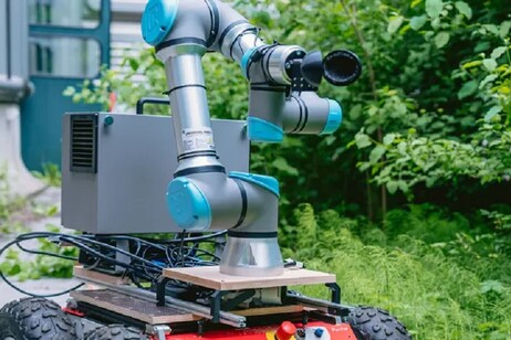 The robot designed together ChatGpt (credit: TU Delft)