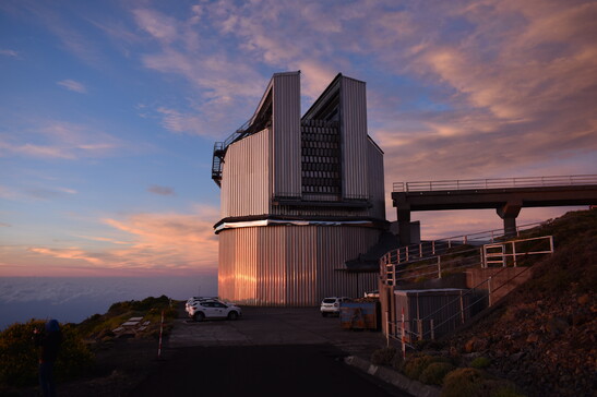 Il Telescopio Nazionale Galileo alle Canarie dell’Inaf (fonte: G. Mantovan/Università di Padova - INAF)