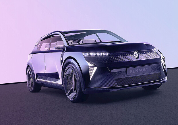 Renault Scénic Vision, dal 2024 diventa crossover 100% green © ANSA