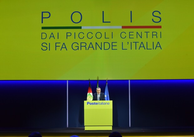 Presentazione del progeto Polis di Poste Italiane © Ansa