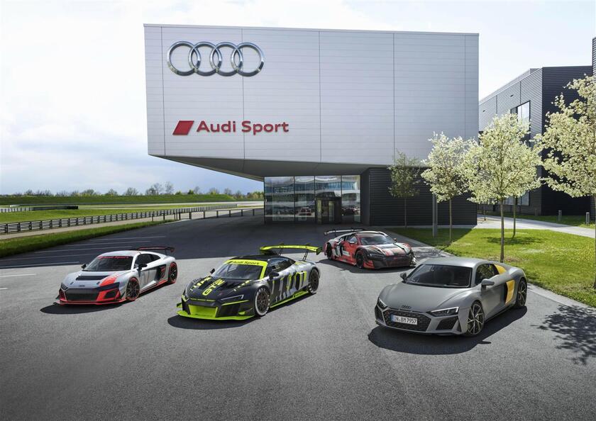 40 anni di Audi Sport - RIPRODUZIONE RISERVATA