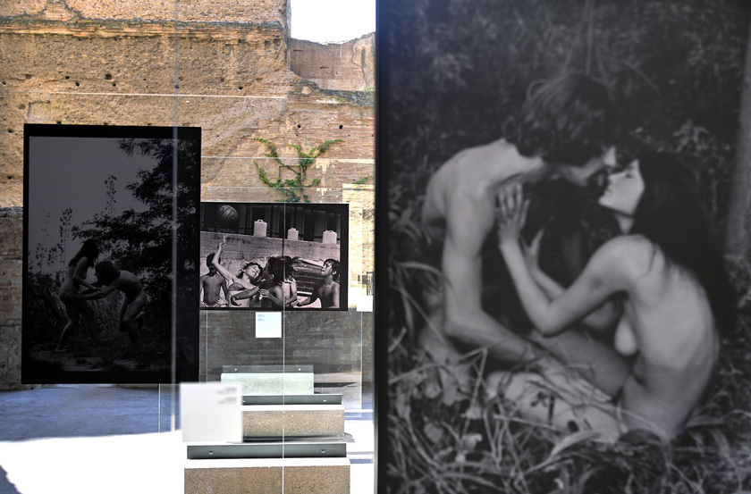 Letizia Battaglia exhibition at Baths of Caracalla in Rome - RIPRODUZIONE RISERVATA