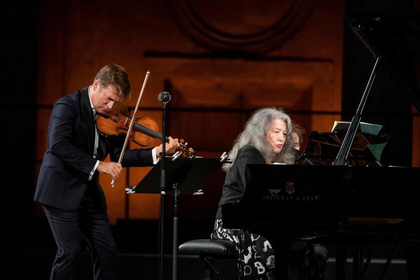 Martha Argerich,  'il pianoforte è il mio stile di vita ' - RIPRODUZIONE RISERVATA