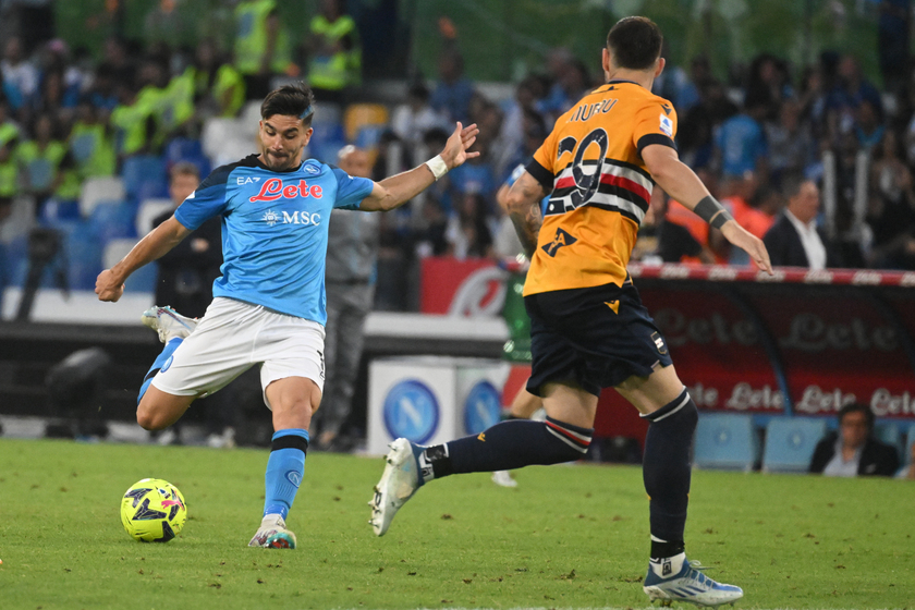 Soccer: Serie A SSC Napoli - UC Sampdoria - RIPRODUZIONE RISERVATA