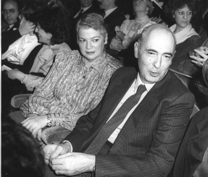 Giorgio Napolitano con la moglie Clio Bittoni - RIPRODUZIONE RISERVATA