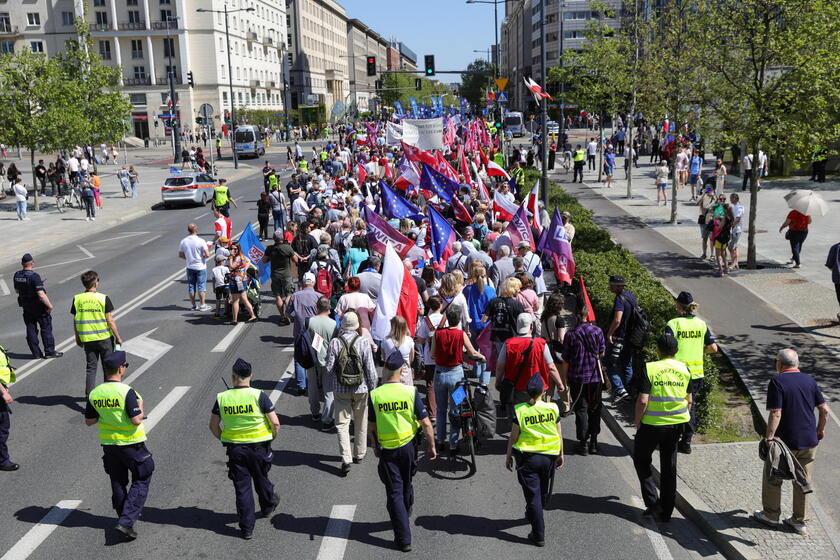 Warsaw marks International Labor Day